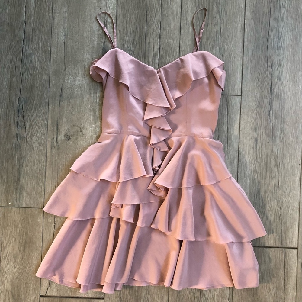 Bebe Mini Dress (Light Pink)